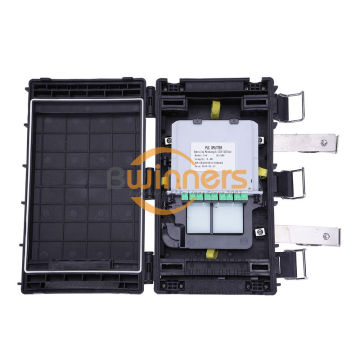 Aérien 1 × 8 PLC Fiber Optic Joint Enclosure