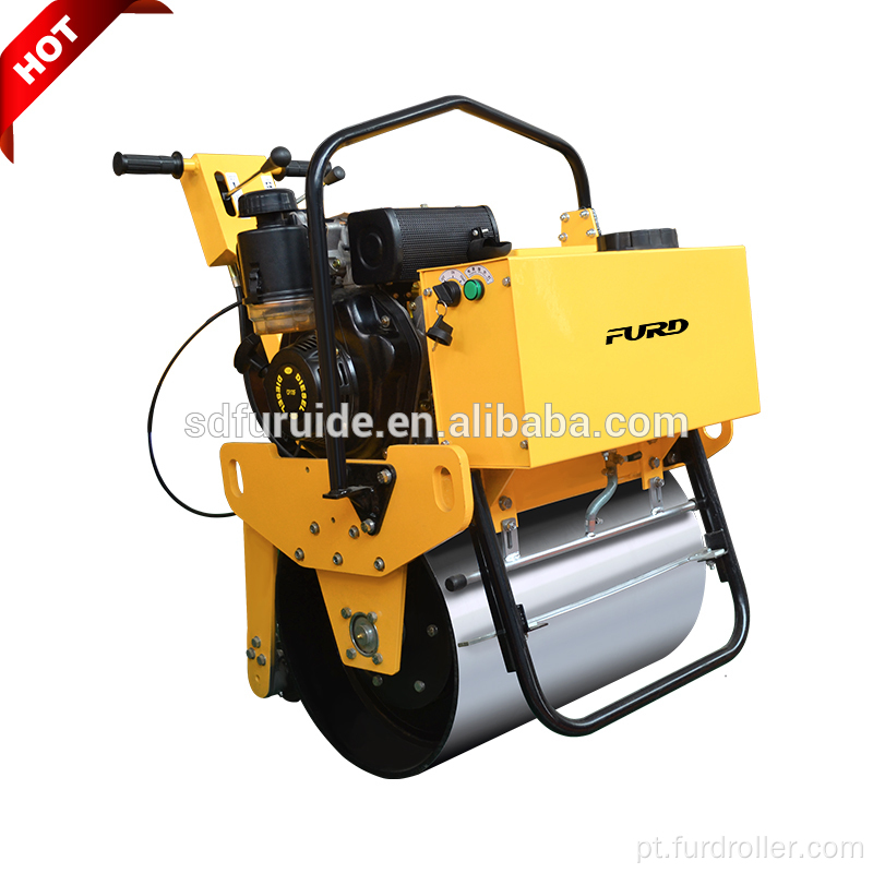 Rolo compactador vibratório hidráulico de acionamento único à venda Rolo compactador vibratório hidráulico de acionamento único cilindro