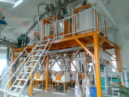 Hot Sales 20TPD Maize Flour Mill Corn Flour Mill Machinery