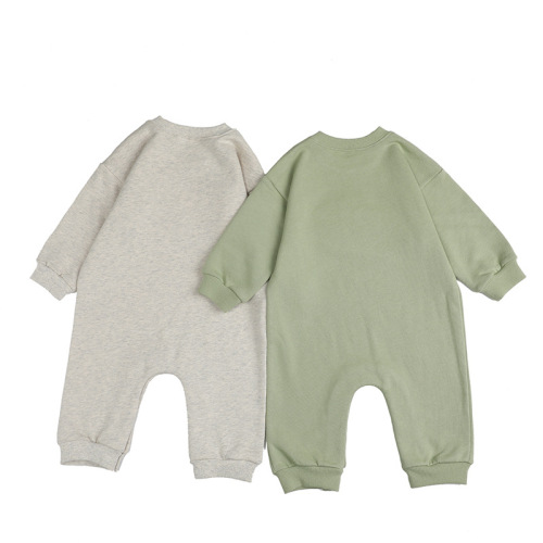 Neugeborene Jungensuit Kids Kleidung Baumwoll -Jumpsuit