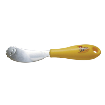 stainless steel butter spreader with plastic handle