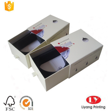 Rigid Cardboard Sliding Gift Box With Ribbon
