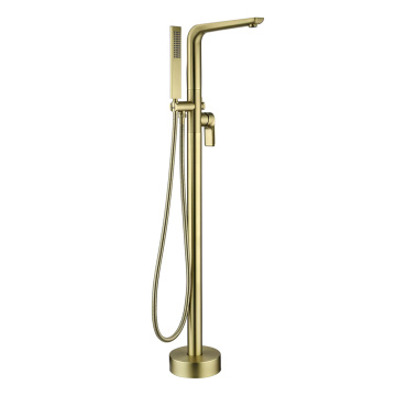 Floor Stand Tub Shower Mixer Freestanding Bathtub Faucet