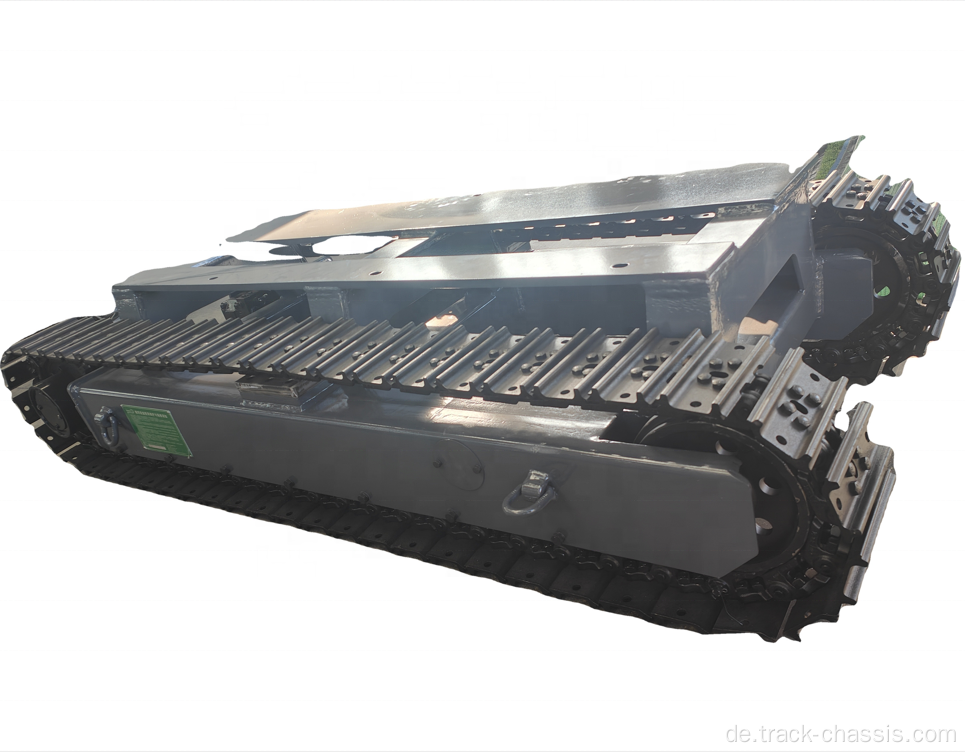 Crawler Steel verfolgte Chasis und Fahrwerk verfolgt