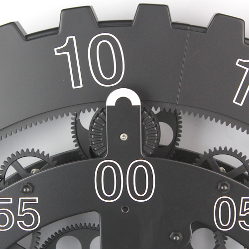 18 Inch Cool Back Gear Wall Clock