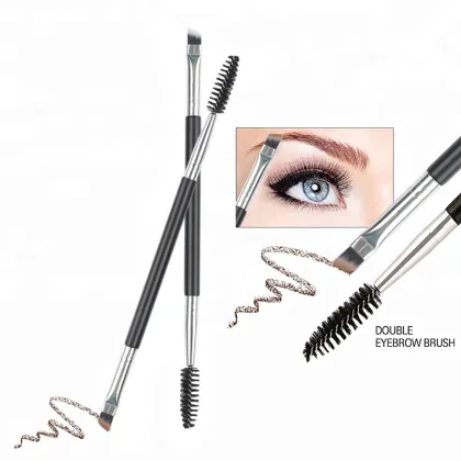 Makeup Eyebrow Brush with Comb Spoolie Brush for Eyebrow Makeup