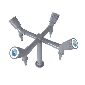 Laboratory Accessories faucet Vertical grey