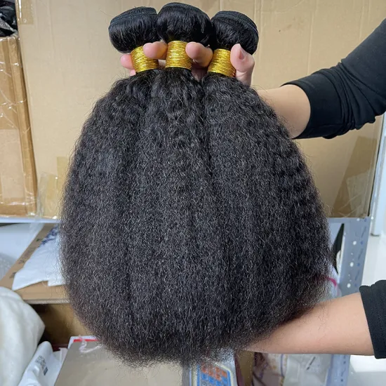 10A Grade Unprocessed  Raw Hair Indian,Virgin Cuticle Aligned Human Hair Bundles and Closure
