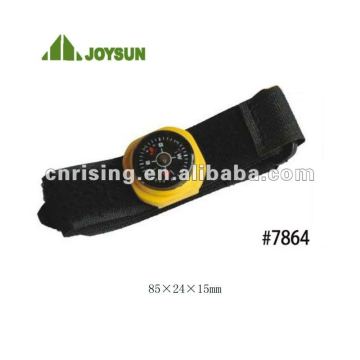 watch compass with velcro strap and buckle loop (item# 7860)