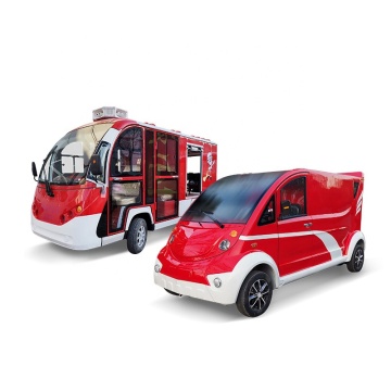 Custom Small 1-Ton Payload 1000L Lithium Ion Battery Electric Fire Truck