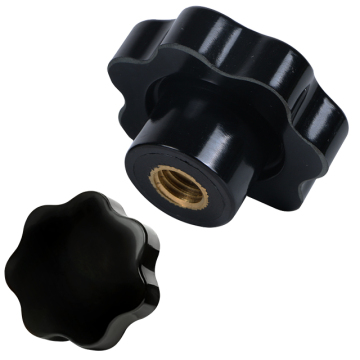 Black Plastic Clamp Knob for Lathe Machines