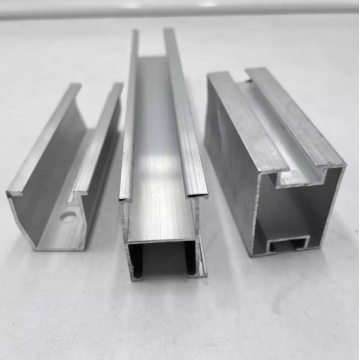 태양 전지판 장착 용 40x40 알루미늄 레일