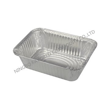 Aluminum foil container 5LB Oblong pan-hemmed