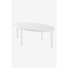 Oval Coffee Table Cocktail Table behind the Couch