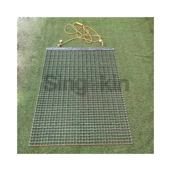 Metal Baseball Softball Infield Drag Mat 6'x6' & 6'x3' with Puling Rope