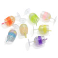 100 stks Glas Stro Fruit Thee Drinken Cup Hars Cabochon Voor Poppenhuis Keuken Oorbel Charmes Speelgoed Fairy Garden Beeldjes DIY