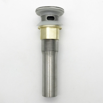 Stainless Steel Basin Drainer with Deodorant Drain Pipe and Plug