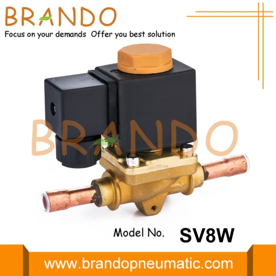 3/8'' SV8W Fengshen Type Refrigeration Solenoid Valve 24VDC