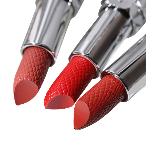 Fish scale relief carved lipstick