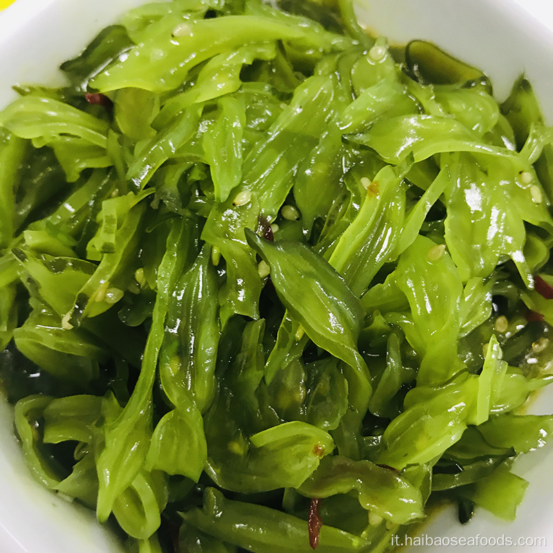 Wakame Seaweed Condimento Piatti di pesce