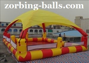 Inflatable Water Ball Pool with Tent