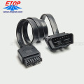 Conector plano corto J1962 a microajuste moldeado