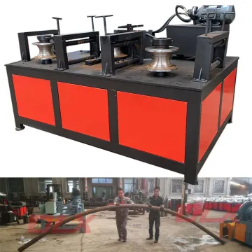 Electric Hydraulic Arc Shape Bender for Round and Square Steel, Metal, Iron, SS, MS Tubing Pipe Bending Machine