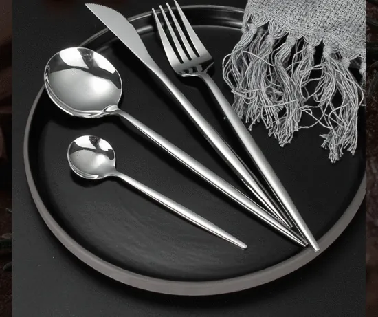 Stainless Steel Steak Knife And Fork