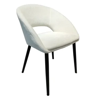 High Quality White Velvet Restaurant Dining Chairs