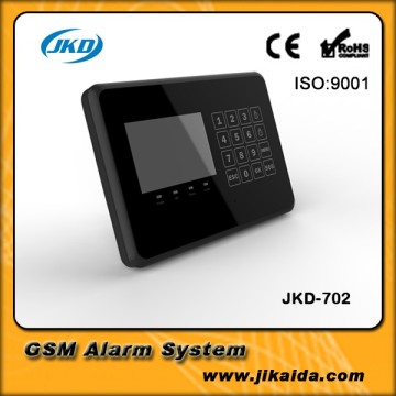 New arrivel 433Mhz Remote Control Wireless GSM sms call PSTN phone line dual network Home Security gsm Alarm System