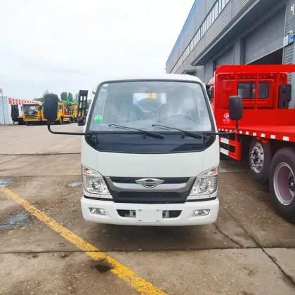 FOTON small hook lift garbage truck