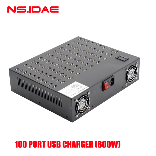 100 Port USB 800W Högeffekt smart laddare