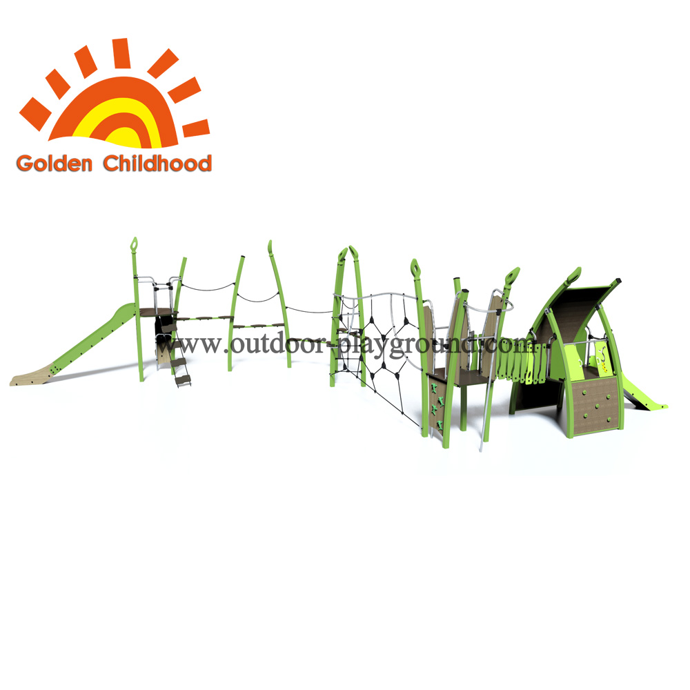 Park Outdoor Playground Equipment Net For Children