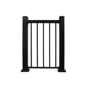 Hot Selling Quality 6063 Aluminum and Cast Iron Modern Balcony Railing Designs