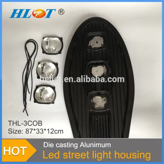 Professional Manufacturer COB 180w die cast aluminum led street light housing parts
