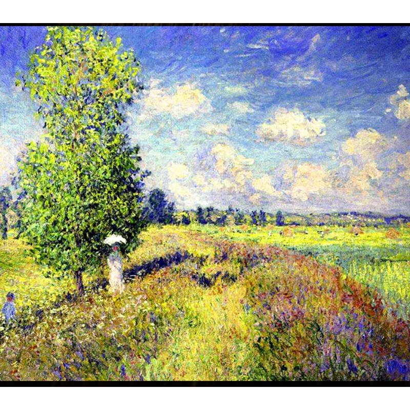 World Famous Painting Green Field Works