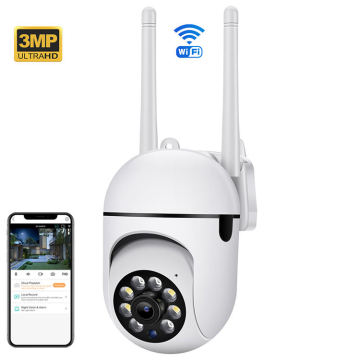 Wireless Smart Home Baby Monitor CCTV Security System with 2MP/3MP Camera, Two-Way Audio, and Mobile Connectivity