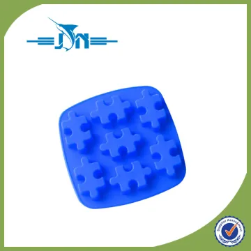 Brand new 7 Cavity Jigsaw Puzzle Silicone Bakewave with great price