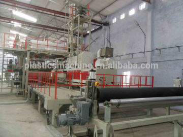 High strength pvc flex banner machine