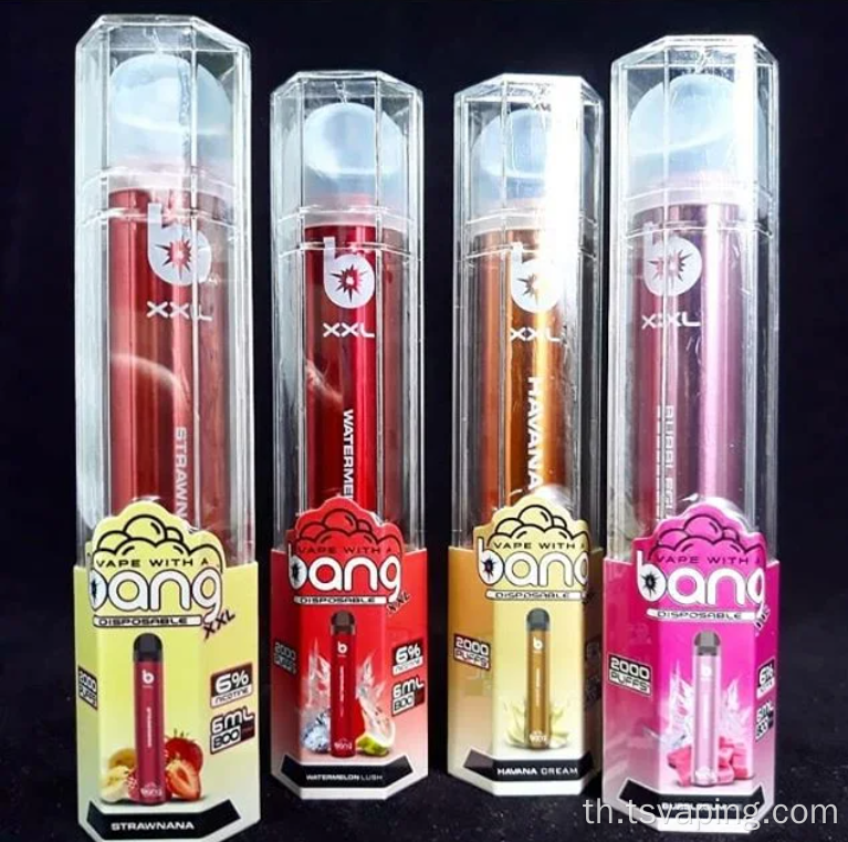 Bang XXL Bang XXTRA DISPOSICE VAPE 2000