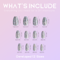 Glitter Iridescent Sequins Shining Paillette Flakes Nail