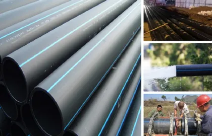 Water supply PE Pipe manufacturer PE100 hdpe pn16 40mm pipe