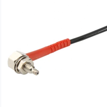 Cabezal de hilo M3 coaxial de 90 grados FFRC-310TZ Sensor de fibra óptica