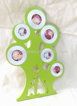 Factory direct CHINA tree shape metal photo frame