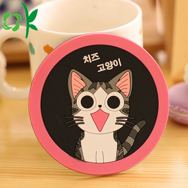 Silicone Anti-slip Custom Design Pallet Mug Tea Coaster