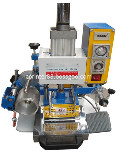 Desktop Pneumatic Hot Stamping Machine For Slipper