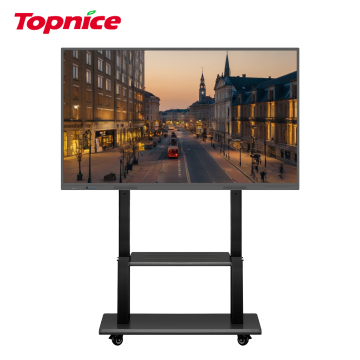 Topnice Professional 4K Smart Projector for School Touch Screen Conferences and Offices