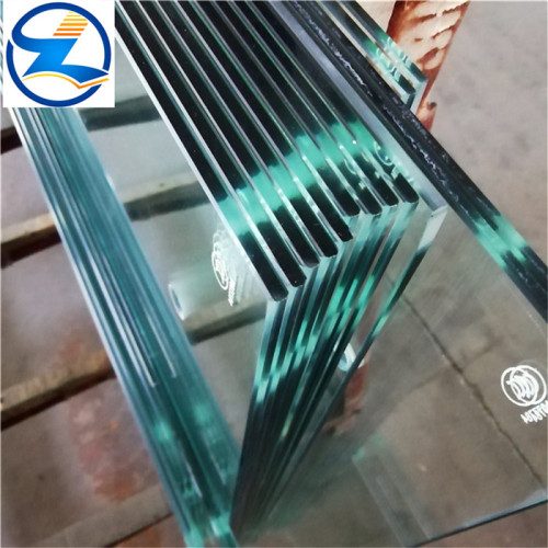 12mm chemcally building tempered toughened glass