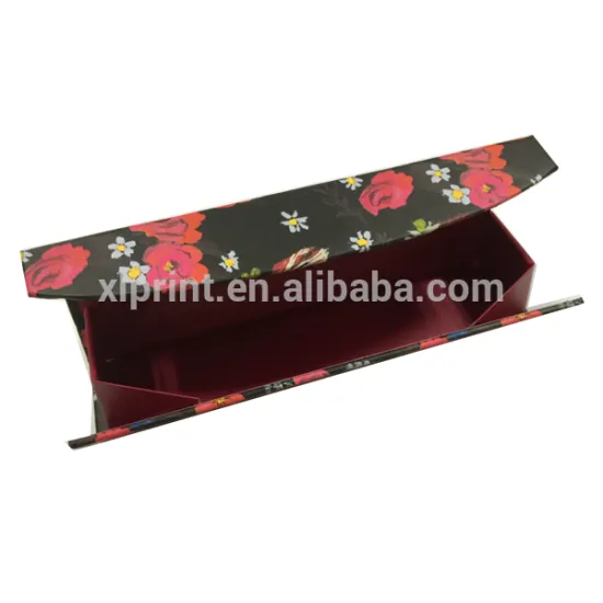 Customized rigid paper folding box magnetic closure cardboard foldable packaging gift box