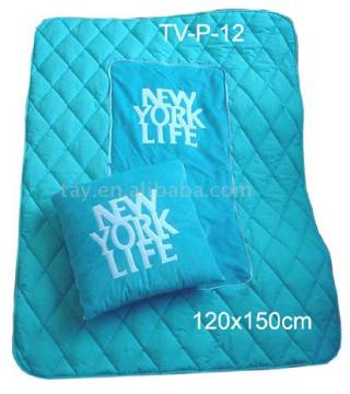 cushion blanket.